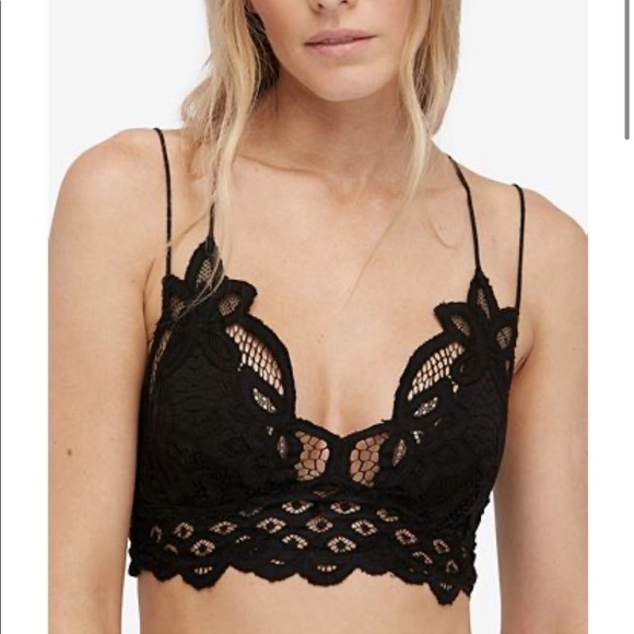 Free People Other - Free People Black Bralette